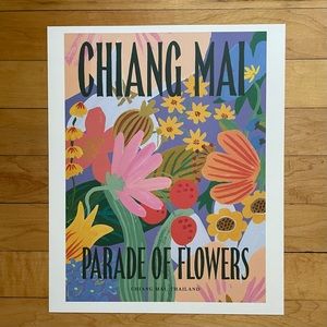 Rifle Paper Co. “Féte des Plantes” Chiang Mai Illustrated Print - 11”x13.5”